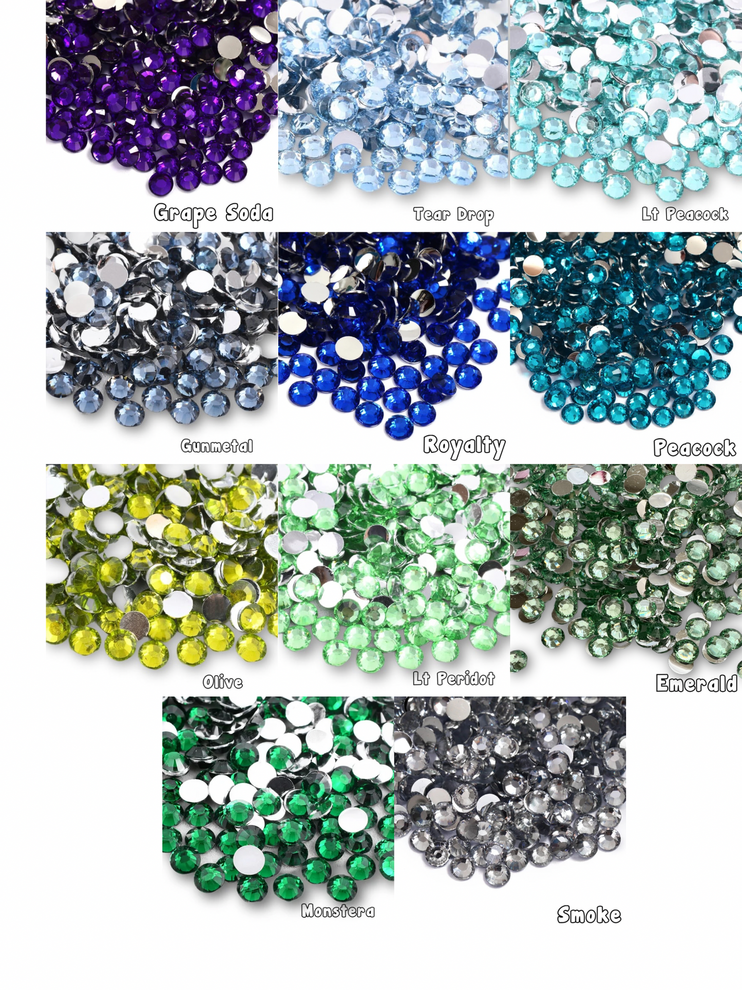 Silverback Bulk Rhinestones PREORDER