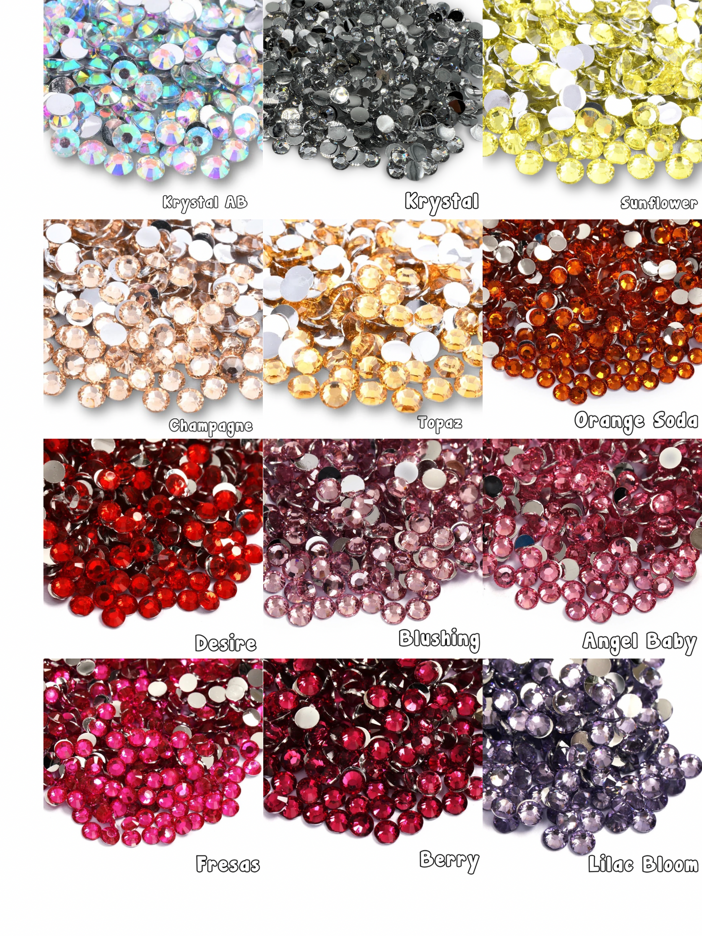 Silverback Bulk Rhinestones PREORDER