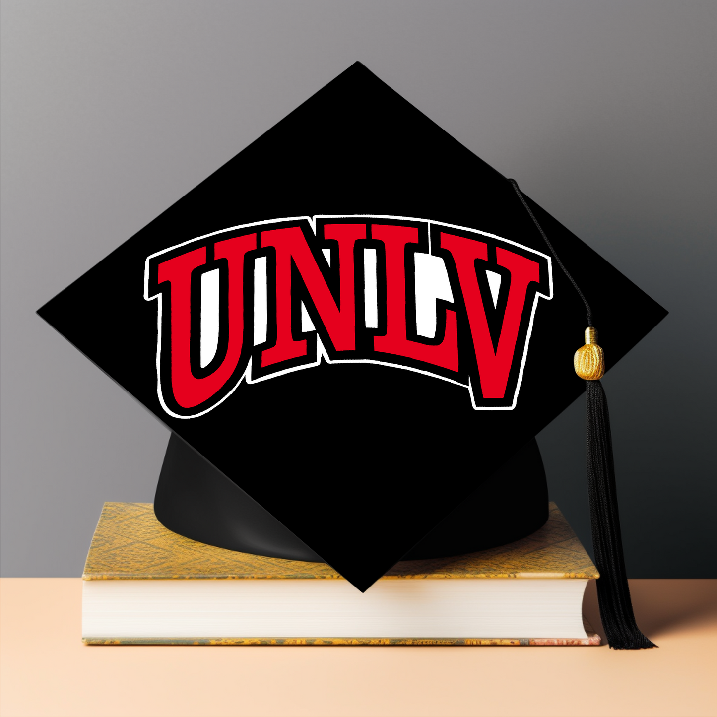 DIY Grad Cap Topper - UNLV