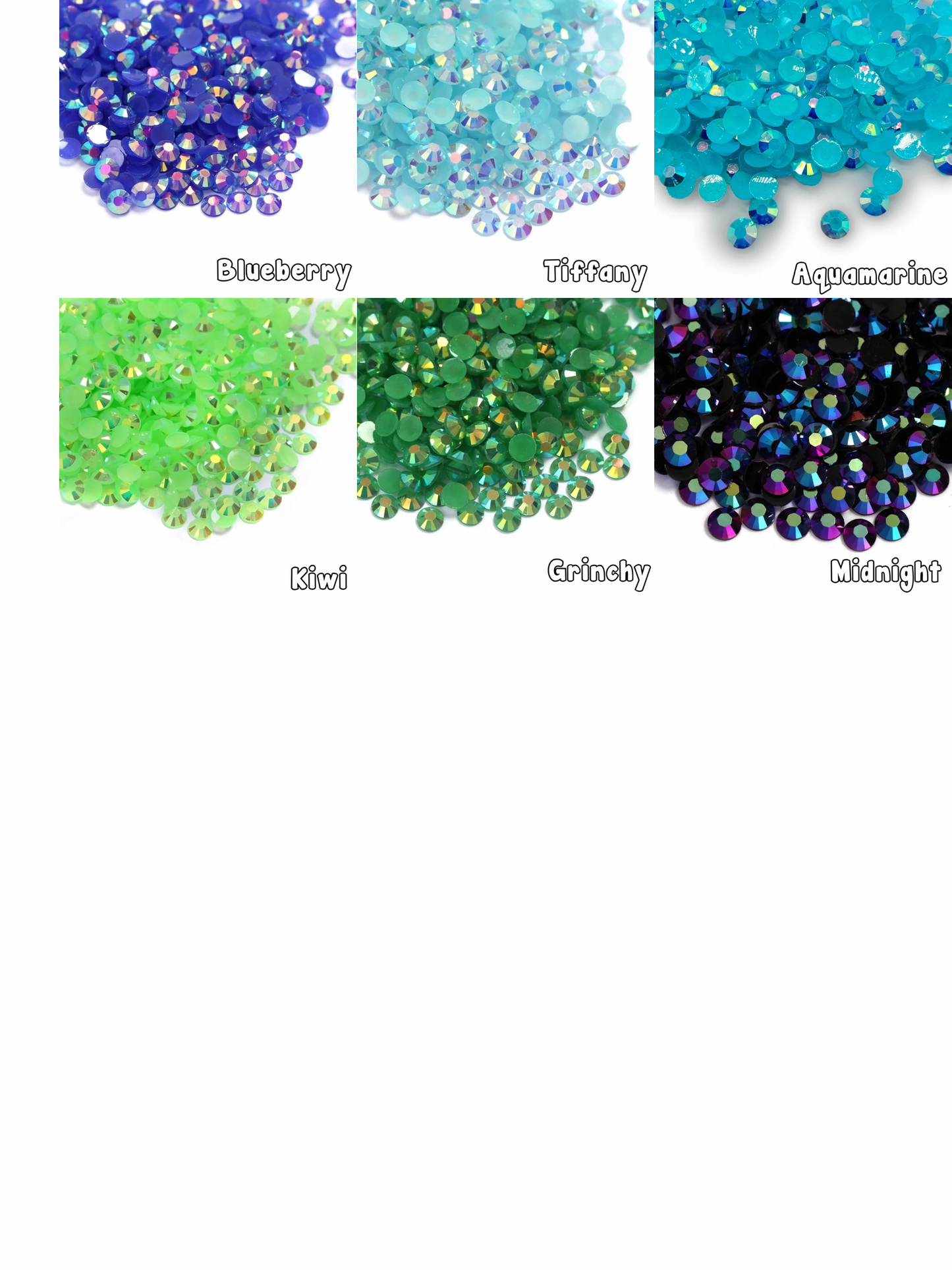 Jelly AB Bulk Rhinestones PREORDER